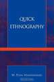 Quick Ethnography, W. Penn Handwerker 