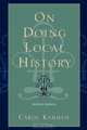 On Doing Local History, Carol Kammen 