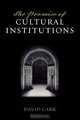 Promise of Cultural Institutions, David Carr 