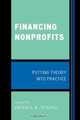 Financing Nonprofits, Dennis R. Young 