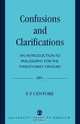 Confusions and Clarifications, F. F. Centore 