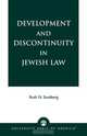 Development and Discontinuity in Jewish Law, Ruth N. Sandberg 