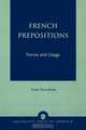 French Prepositions, Trudie Maria Booth 