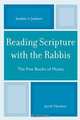 Reading Scripture with the Rabbis, Jacob Neusner 