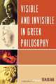 Visible and Invisible in Greek Philosophy, Hideya Yamakawa 