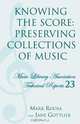 Knowing the Score, Mark Roosa 