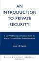 Introduction to Private Security, James S. E. Opolot 