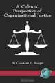 A Cultural Perspective of Organizational Justice (PB), Constant D. Beugre 