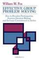 Effective Group Problem Solving, William M. Fox 