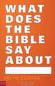 What Does the Bible Say About..., Velyn Cooper 