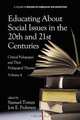 Educating about Social Issues in the 20th and 21st Centuries, 