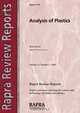 Analysis of Plastics, M J Forrest 