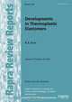 Developments in Thermoplastic Elastomers, K. E. Kear 