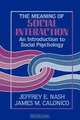 Meaning of Social Interaction, Jeffrey E. Nash 