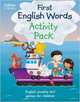 First English Words: Activity Pack: Age 3-7 (комплект из 4 книг, набор из 32 карточек, набор из 100 карточек, 4 плаката, 2 CD), 