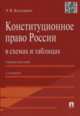 Конституционное право России в схемах и таблицах.Учебное пособие.-3-е изд.-М.:Проспект,2015., Элина Костерина 