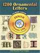 1200 Ornamental Letters (+ CD-ROM), 