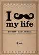 I *** MY LIFE. 5 crazy year journal (крафтбумага) (блок с вопросами), - 