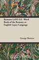 Romano LaVO-Lil - Word Book of the Romany or English Gypsy Language, George Borrow 