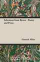 Selections from Byron - Poetry and Prose, Hamish Miles 