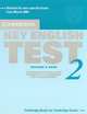 Cambridge Key English Test 2: Teacher