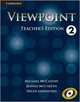 Viewpoint Level 2 Teacher's Edition (+ Audio CD), McCarthy Michael 