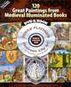 120 Great Paintings from Medieval Illuminated Books (+ DVD), 