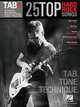 25 Top Hard Rock Songs - Tab, Tone & Technique (Tab+), Hal Leonard Corp. 