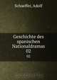 Geschichte des spanischen Nationaldramas, Adolf Schaeffer 