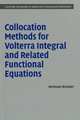 Collocation Methods for Volterra Integral and Related Functional Differential Equations, Hermann Brunner 
