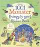1001 Monster Things to Spot sticker book, Doherty Gillian 