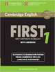 Cambridge English First 1 for Revised Exam from 2015 Student's Book with Answers: Authentic Examination Papers from Cambridge English Language Assessment, 
