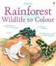 Rainforest Wildlife to Colour, Meredith Susan 