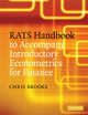 RATS Handbook to Accompany Introductory Econometrics for Finance, Brooks Chris 