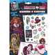 Monster High. Наклейки и раскраски, 