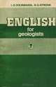 English for Geologists / Курс английского языка. Учебное пособие, Л. Д. Долинская, Н. Г. Киткова 
