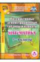 Математика. 3-4 классы. Интерактивные демонстрационные таблицы и плакаты (CD). ФГОС, Карышева Елена Николаевна 
