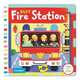 Busy Fire Station: Push, Pull and Slide the Scene to Bring the Busy Fire Station to Life! Board book, Finn Rebecca 