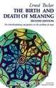 The Birth and Death of Meaning, Ernest Becker 