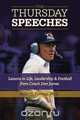 The Thursday Speeches, Peter G. Tormey 