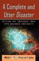 A Complete and Utter Disaster, Roy T. Weston 