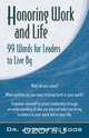 Honoring Work & Life, Joseph E. Koob 