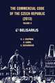 The Commercial Code of the Czech Republic Volume II, H. J. Chapman 