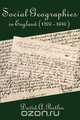 Social Geographies in England (1200-1640), David A. Postles 