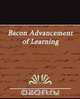Bacon Advancement of Learning, Francis Bacon 
