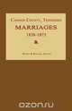Cannon County, Tennessee Marriages 1838-1873, Byron Sistler 