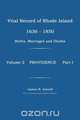 Vital Record of Rhode Island 1636-1850, James N. Arnold 