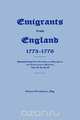 Emigrants From England 1773-1776, 