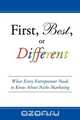 First, Best, or Different, John Bradley Jackson 
