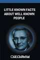 Little Known Facts About Well Known People, Dale Carnegie 